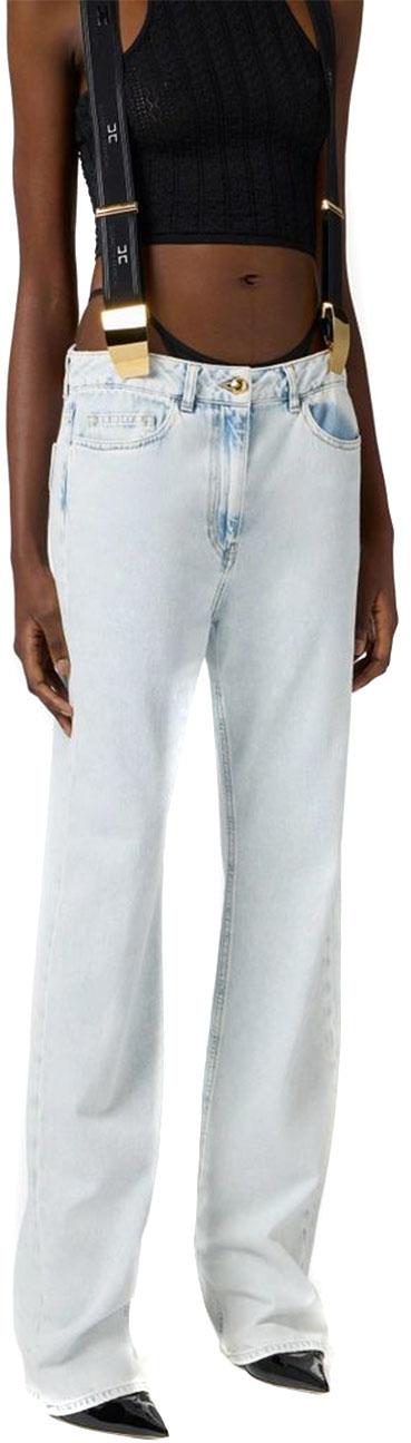 25SS 엘리자베타프랜치 데님 팬츠 PJ97I52E2192 BLUE - ELISABETTA FRANCHI