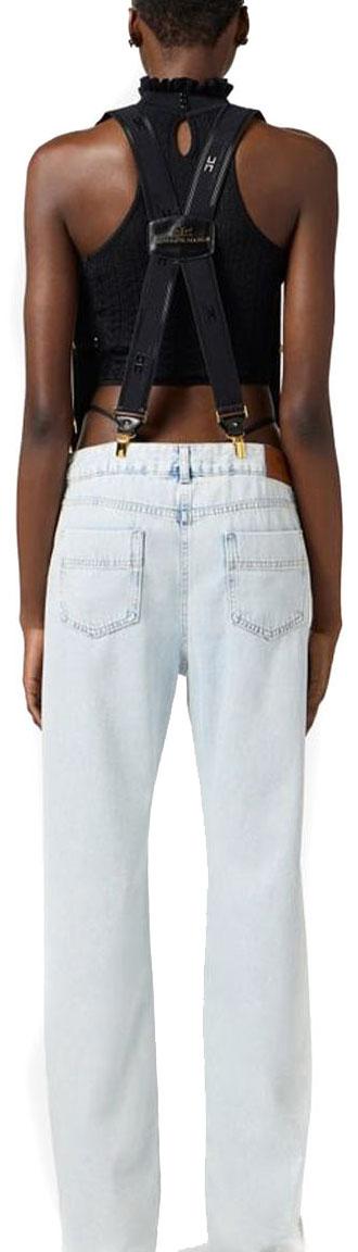 25SS 엘리자베타프랜치 데님 팬츠 PJ97I52E2192 BLUE - ELISABETTA FRANCHI