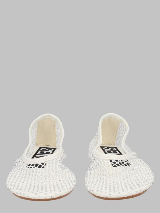 26FW 센소 플랫 슈즈 CLARISSA BIANCO WHITE