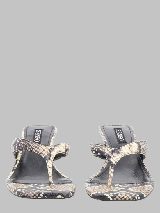 26FW 센소 힐/펌프스 POESIEIII PYTHON ANIMALIER