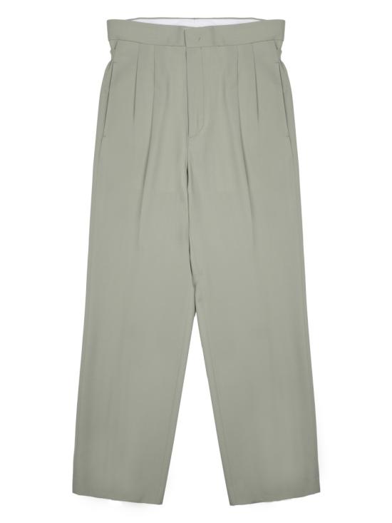 26FW 비에이블 스트레이트 팬츠 MAT MENTA GREEN