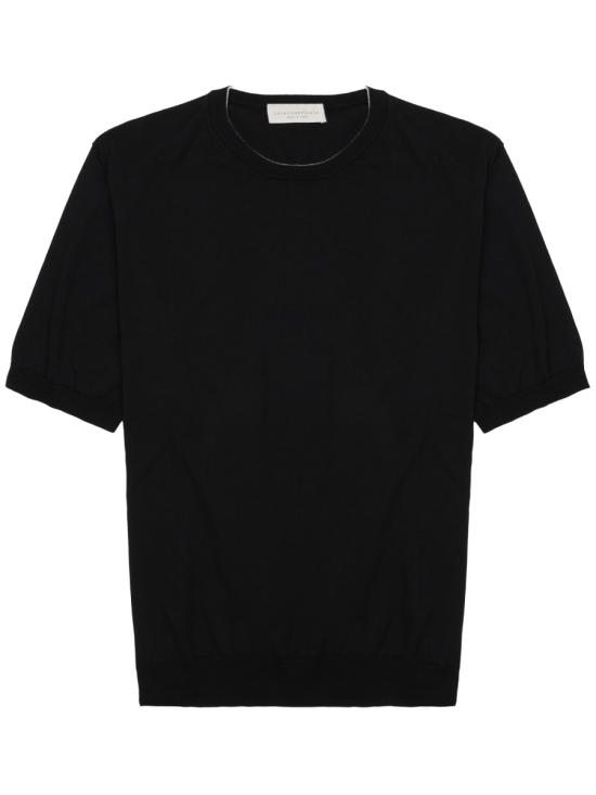 26FW 루이지 젠틸레 스웨터 LG1336 0802NERO BLACK