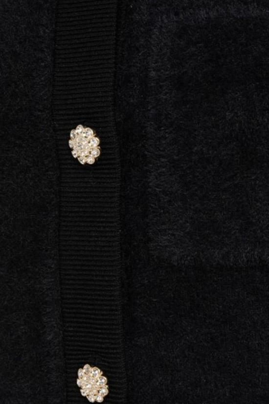 25FW 블루걸 가디건 RF5236MA39R22222 BLACK - BLUGIRL