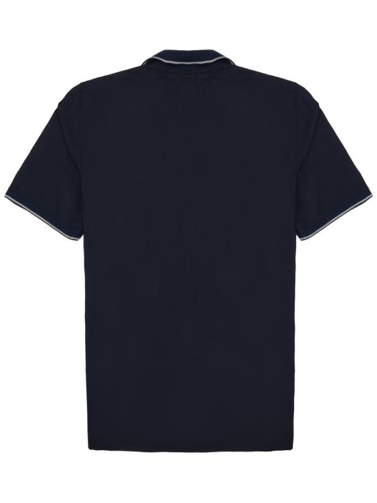 26FW 루이지 젠틸레 폴로 티셔츠 LG1415 90NAVY BLUE - LUIGI GENTILE