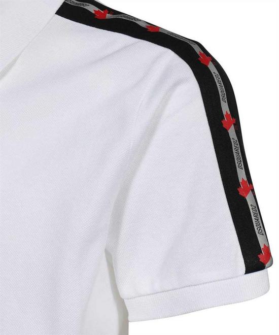 디스퀘어드2 폴로 티셔츠 S74GL0050100 WHITE - DSQUARED2