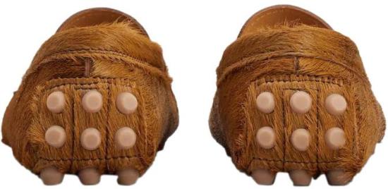  토즈 고미노 버블 스웨이드 드라이빙 슈즈 XXW52K00010EJZC822 BROWN - TODS