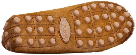  토즈 고미노 버블 스웨이드 드라이빙 슈즈 XXW52K00010EJZC822 BROWN - TODS