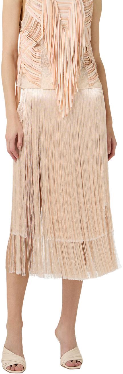 26SS 엘리자베타프랜치 미디 스커트 GO19663E2EA1 BEIGE - ELISABETTA FRANCHI