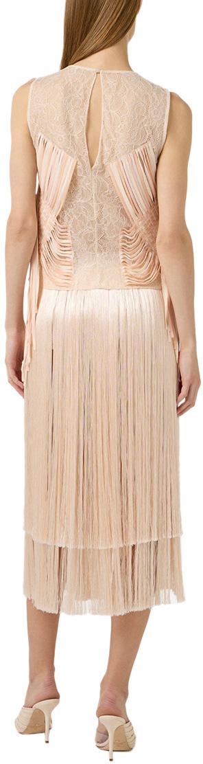 26SS 엘리자베타프랜치 미디 스커트 GO19663E2EA1 BEIGE - ELISABETTA FRANCHI
