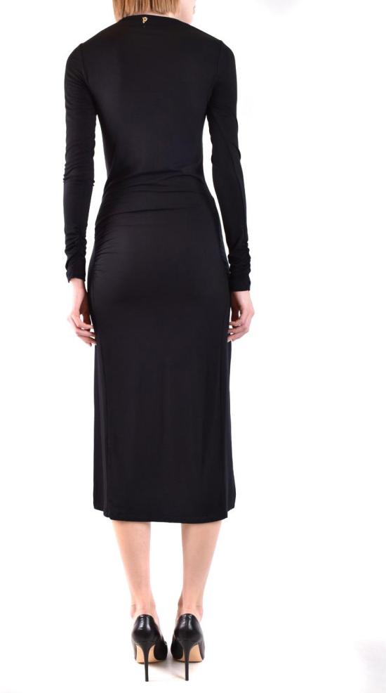  돈답 롱 원피스 DA364JS0282DGR6DD999 BLACK - DONDUP