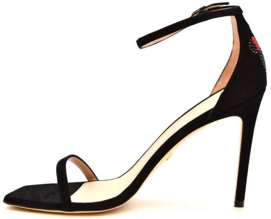  스튜어트 와이츠먼 샌들 SC856NUDISTCURVE100 BLACK - STUART WEITZMAN