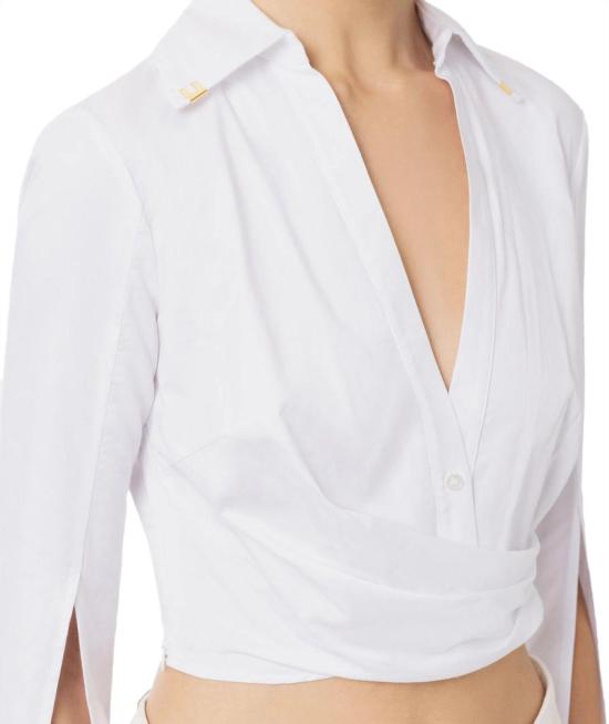 25SS 엘리자베타프랜치 셔츠 CA07851E2100 WHITE - ELISABETTA FRANCHI