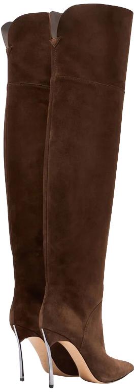 25FW 카사데이 부츠 1T076A100MC18322403 BROWN - CASADEI
