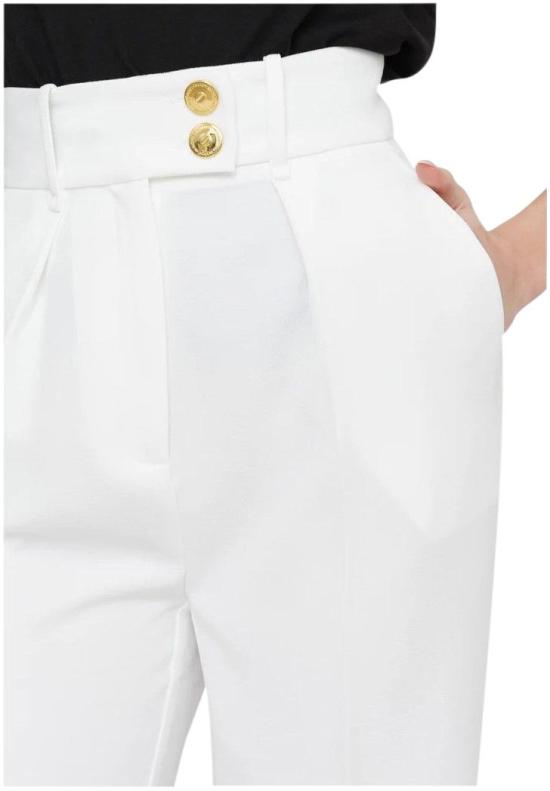 25SS 엘리자베타프랜치 스트레이트 팬츠 PA06451E2COL360 WHITE - ELISABETTA FRANCHI