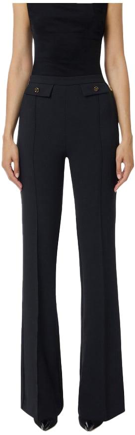 25FW 엘리자베타프랜치 스트레이트 팬츠 PA12156E2110 BLACK - ELISABETTA FRANCHI