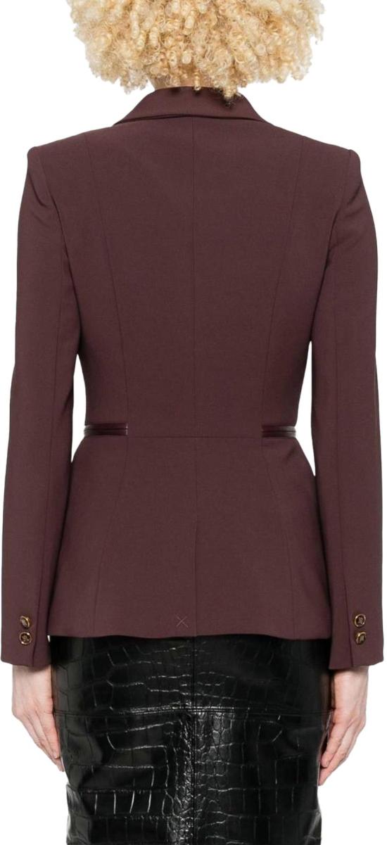 25FW 엘리자베타프랜치 코트 GI17256E2V690 MAROON - ELISABETTA FRANCHI