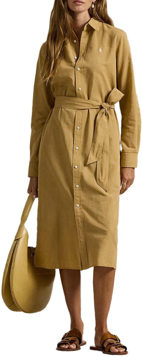 26SS 랄프 로렌 미디 스커트 211A96346003 BROWN - RALPH LAUREN