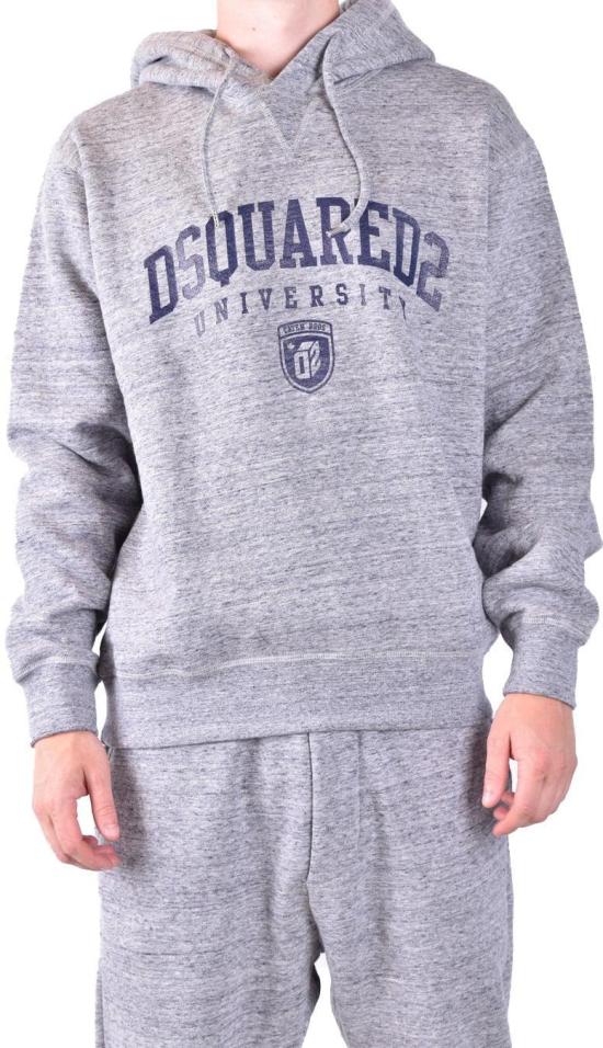  디스퀘어드2 후드 티셔츠 S74GU0744S25477860M GREY - DSQUARED2