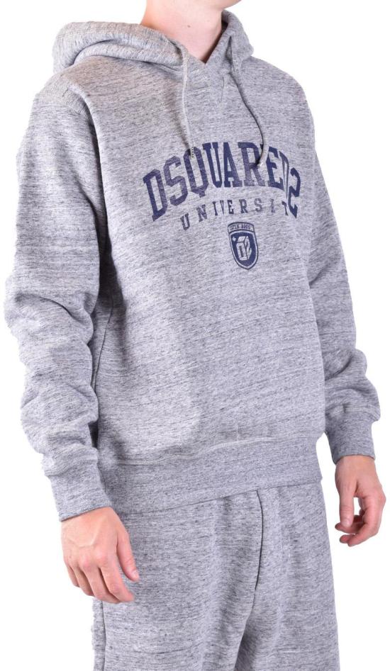  디스퀘어드2 후드 티셔츠 S74GU0744S25477860M GREY - DSQUARED2