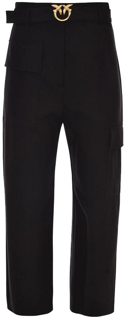  핑코 스트레이트 팬츠 PERLITAZ99 BLACK