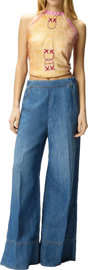 26SS 핑코 데님 팬츠 106398A33JPJD BLUE - PINKO