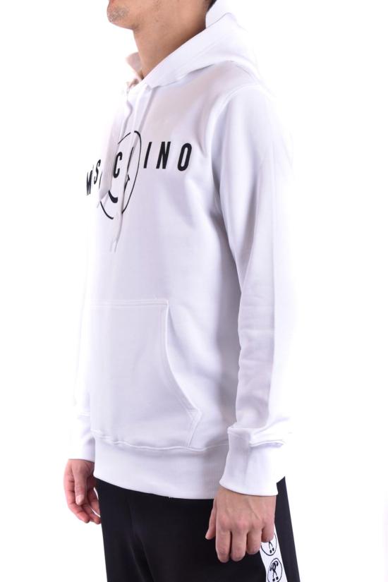  모스키노 후드 티셔츠 J170820281001 WHITE - MOSCHINO