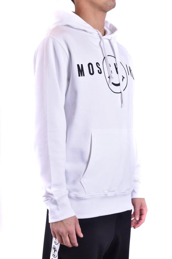  모스키노 후드 티셔츠 J170820281001 WHITE - MOSCHINO