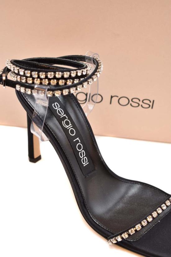  세르지오로시 샌들 B00240MFN3711498 BLACK - SERGIO ROSSI