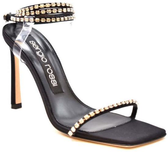  세르지오로시 샌들 B00240MFN3711498 BLACK - SERGIO ROSSI