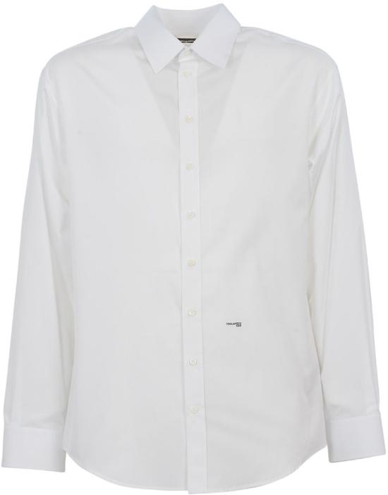  디스퀘어드2 탑 S74DM0659S44131100 WHITE