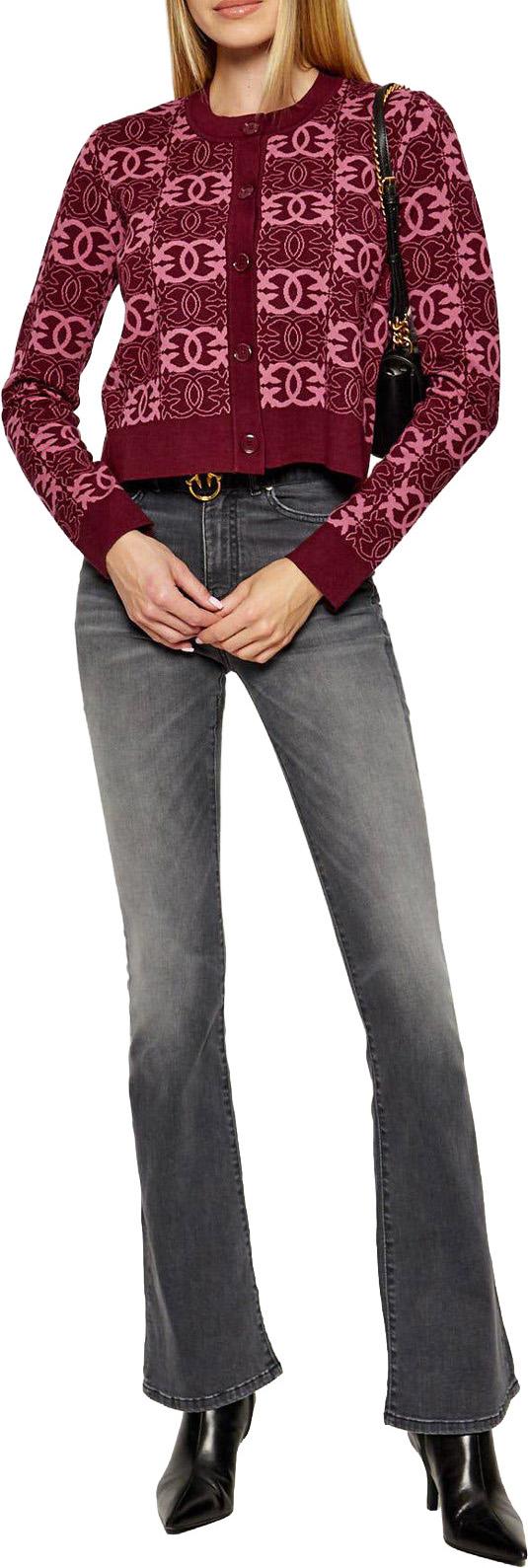 25FW 핑코 코트 106043A2YDRW2 MAROON - PINKO