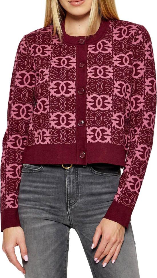 25FW 핑코 코트 106043A2YDRW2 MAROON - PINKO