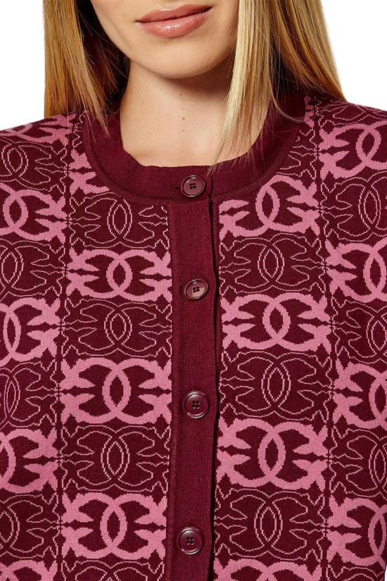 25FW 핑코 코트 106043A2YDRW2 MAROON - PINKO