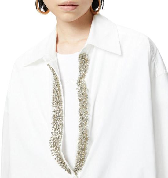 25SS 핑코 탑 104708A2EUZ04 WHITE - PINKO