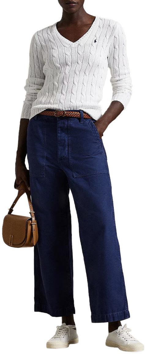 26SS 랄프 로렌 니트웨어 211971870003 WHITE - RALPH LAUREN