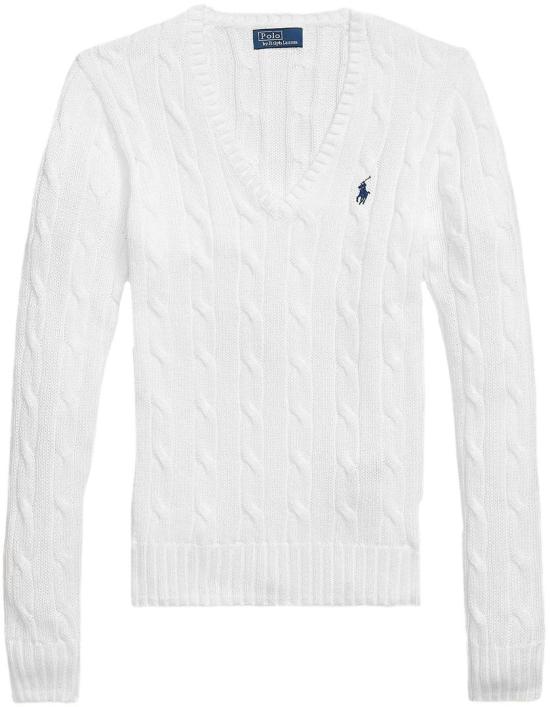26SS 랄프 로렌 니트웨어 211971870003 WHITE