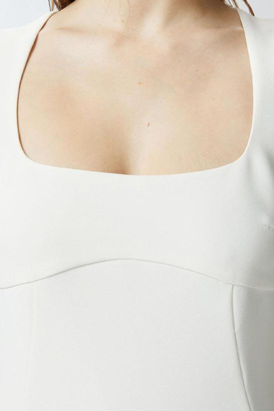  핑코 미디 원피스 103960A20AZ10 WHITE - PINKO