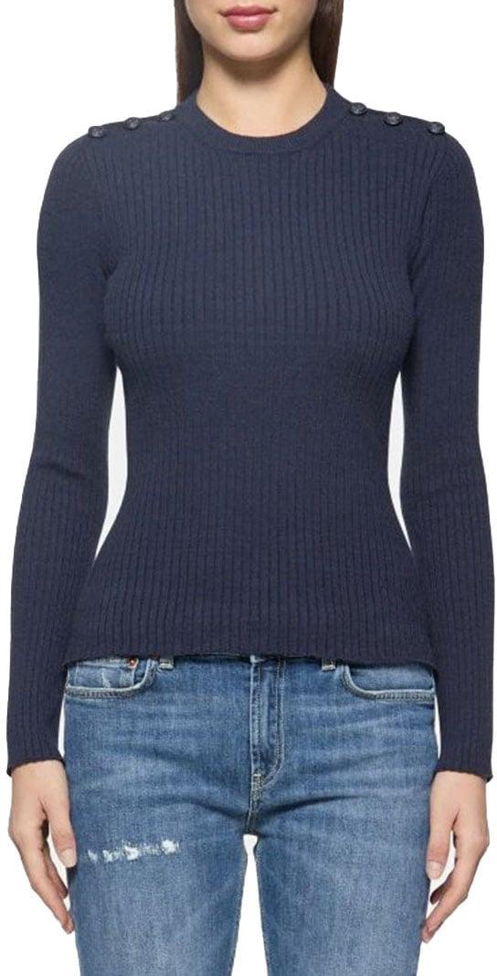  돈답 스웨터 DT338M00937D002890 BLUE - DONDUP