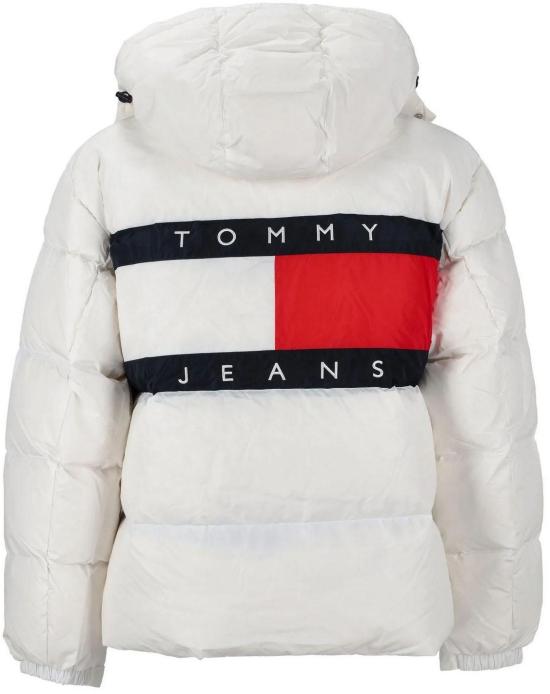  토미진 코트 DM0DM20479YBR WHITE - TOMMY JEANS