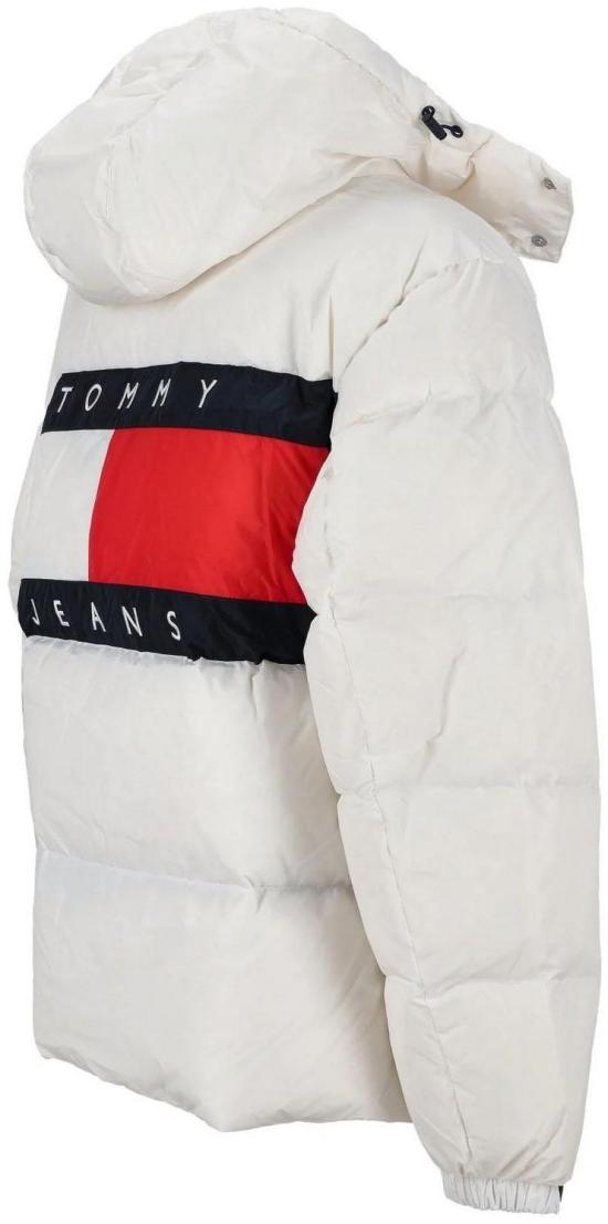  토미진 코트 DM0DM20479YBR WHITE - TOMMY JEANS