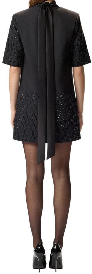 25FW 핑코 미디 원피스 105523A2POZ99 BLACK - PINKO