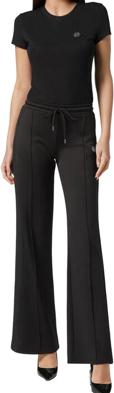 25FW 필립 플레인 스트레이트 팬츠 AAECWJT2184PTE003N02 BLACK - PHILIPP PLEIN