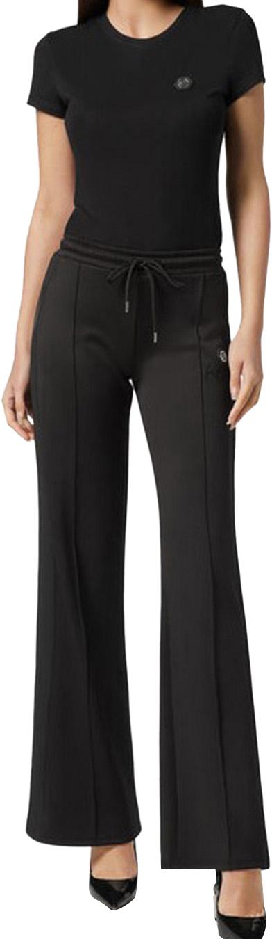 25FW 필립 플레인 스트레이트 팬츠 AAECWJT2184PTE003N02 BLACK - PHILIPP PLEIN