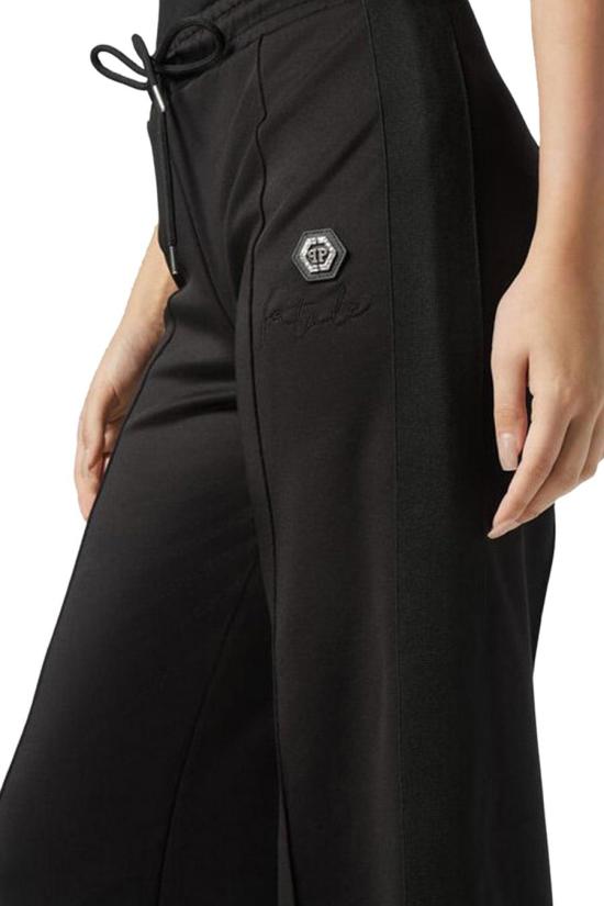25FW 필립 플레인 스트레이트 팬츠 AAECWJT2184PTE003N02 BLACK - PHILIPP PLEIN