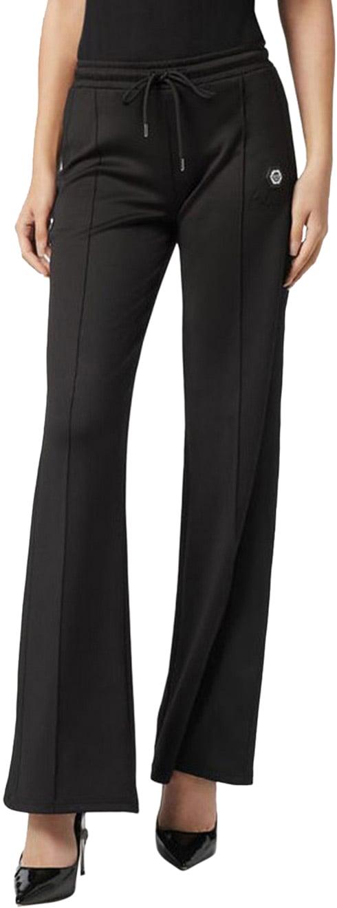 25FW 필립 플레인 스트레이트 팬츠 AAECWJT2184PTE003N02 BLACK - PHILIPP PLEIN