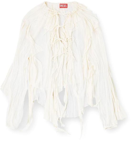 25FW 디젤 탑 A185630KIBL1AM WHITE
