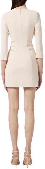25FW 엘리자베타프랜치 숏 원피스 AB82356E2DZ9 WHITE - ELISABETTA FRANCHI