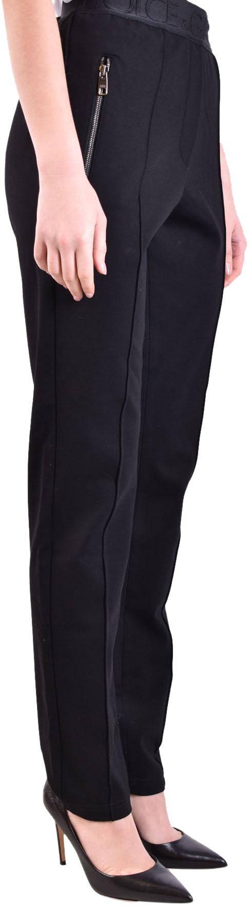  돌체앤가바나 스트레이트 팬츠 FTCD2TGDO95N0000 BLACK - DOLCE & GABBANA