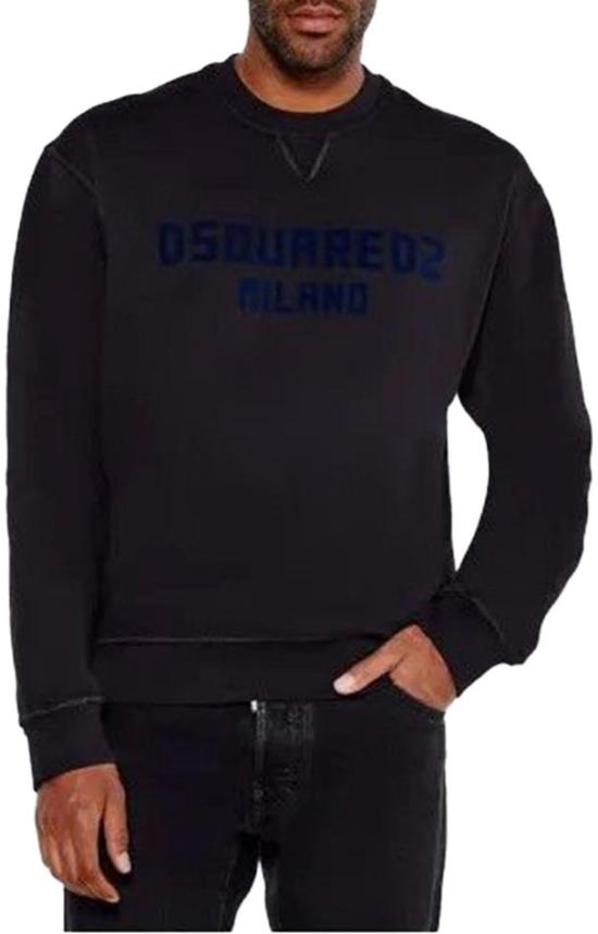 25FW 디스퀘어드2 스웨터 S74GU0889D25015974 BLACK - DSQUARED2