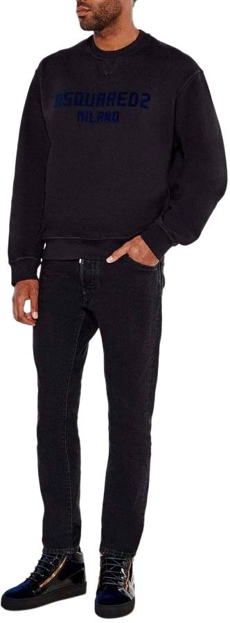 25FW 디스퀘어드2 스웨터 S74GU0889D25015974 BLACK - DSQUARED2